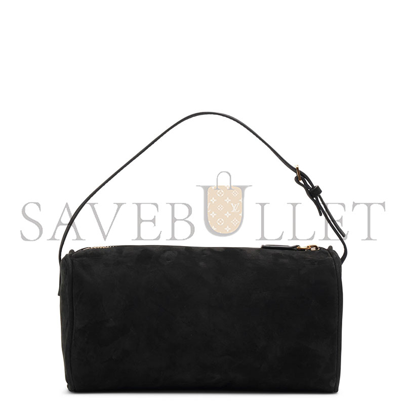 THE ROW 90'S BLACK NUBUCK BAG W1281L87BAG (19*10*7cm)